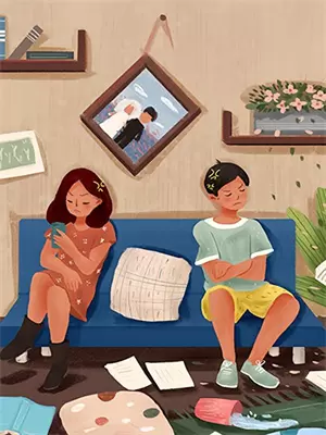 妈妈给我报了一个画画班